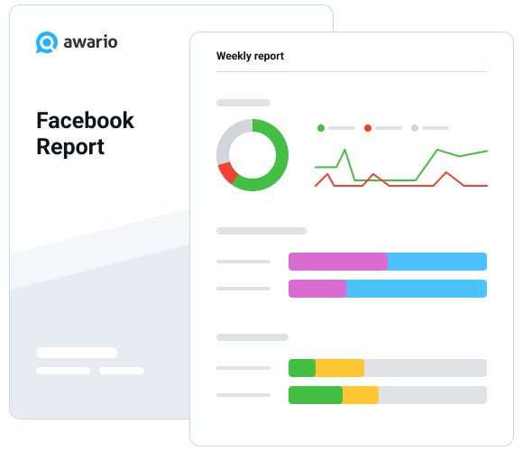 Generate comprehensive Facebook listening reports