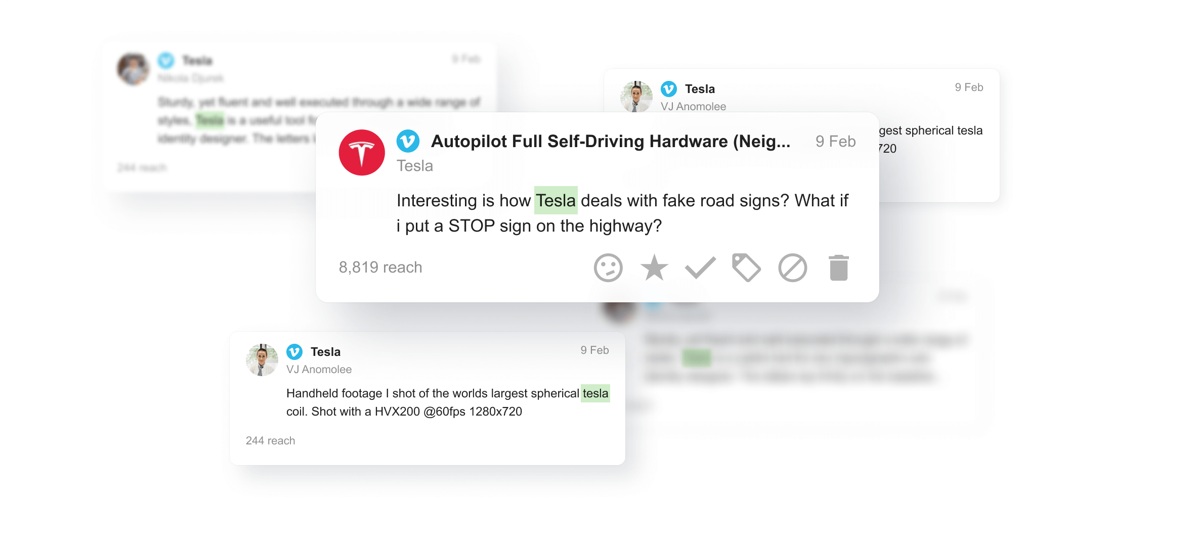 Brand mentions stats